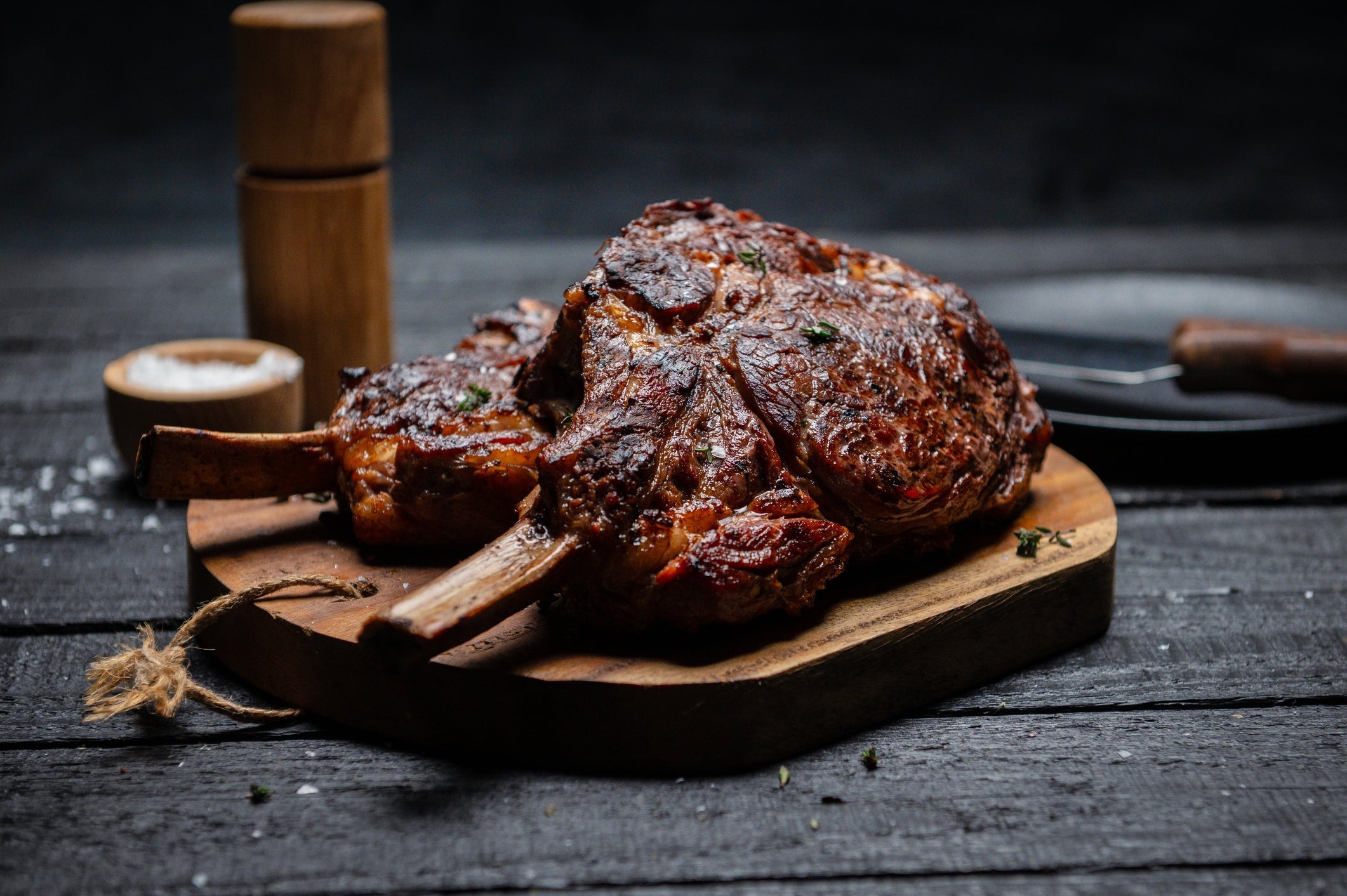 Cowboy Butter Tomahawk Steak