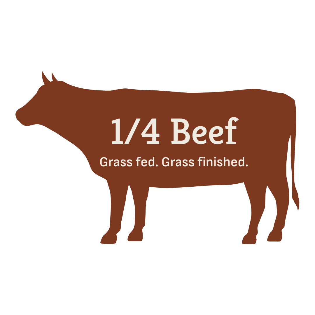 Quarter of Grassfed Beef - DECEMBER pick up
