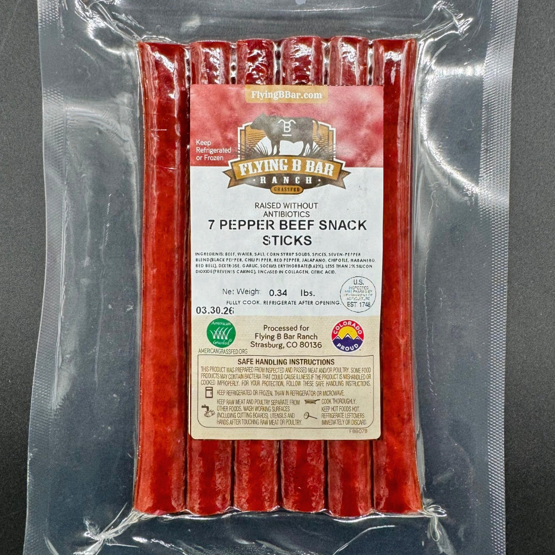 Beef Snack Sticks - NEW Product!