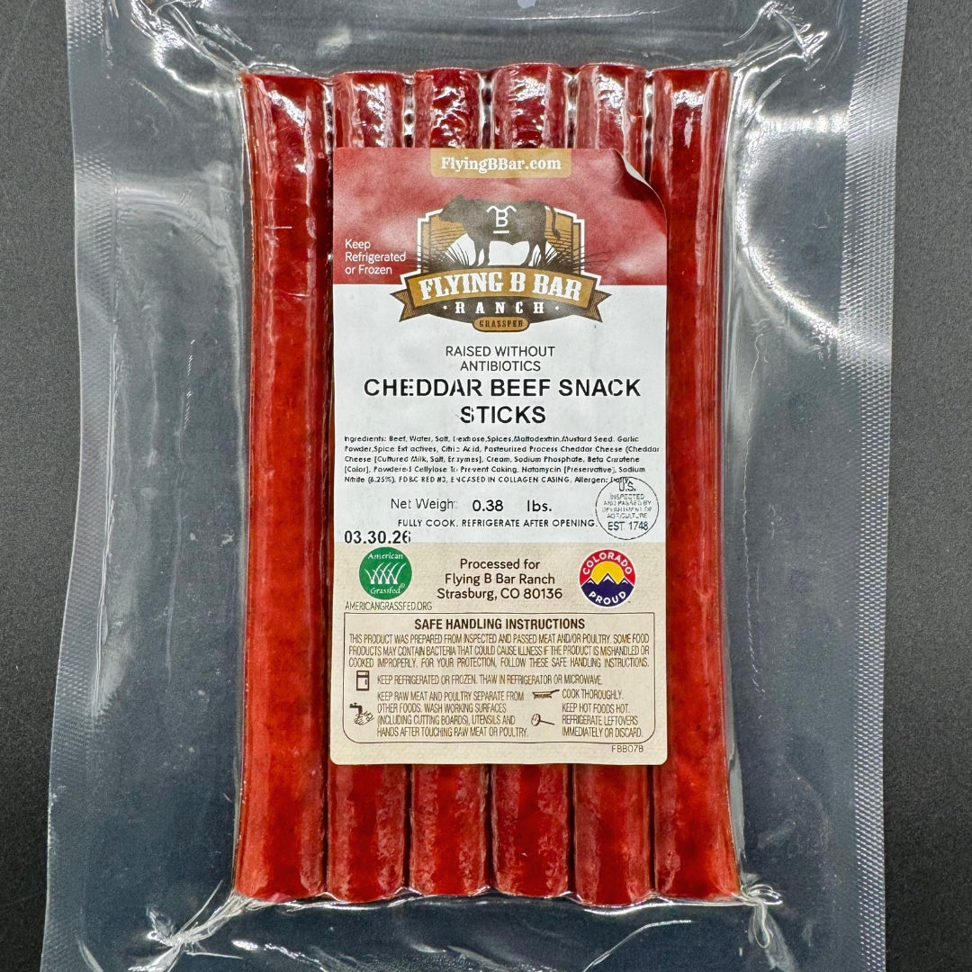 Beef Snack Sticks - NEW Product!
