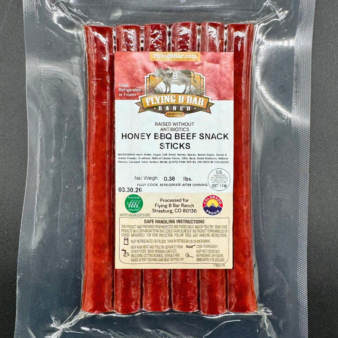 Beef Snack Sticks - NEW Product!