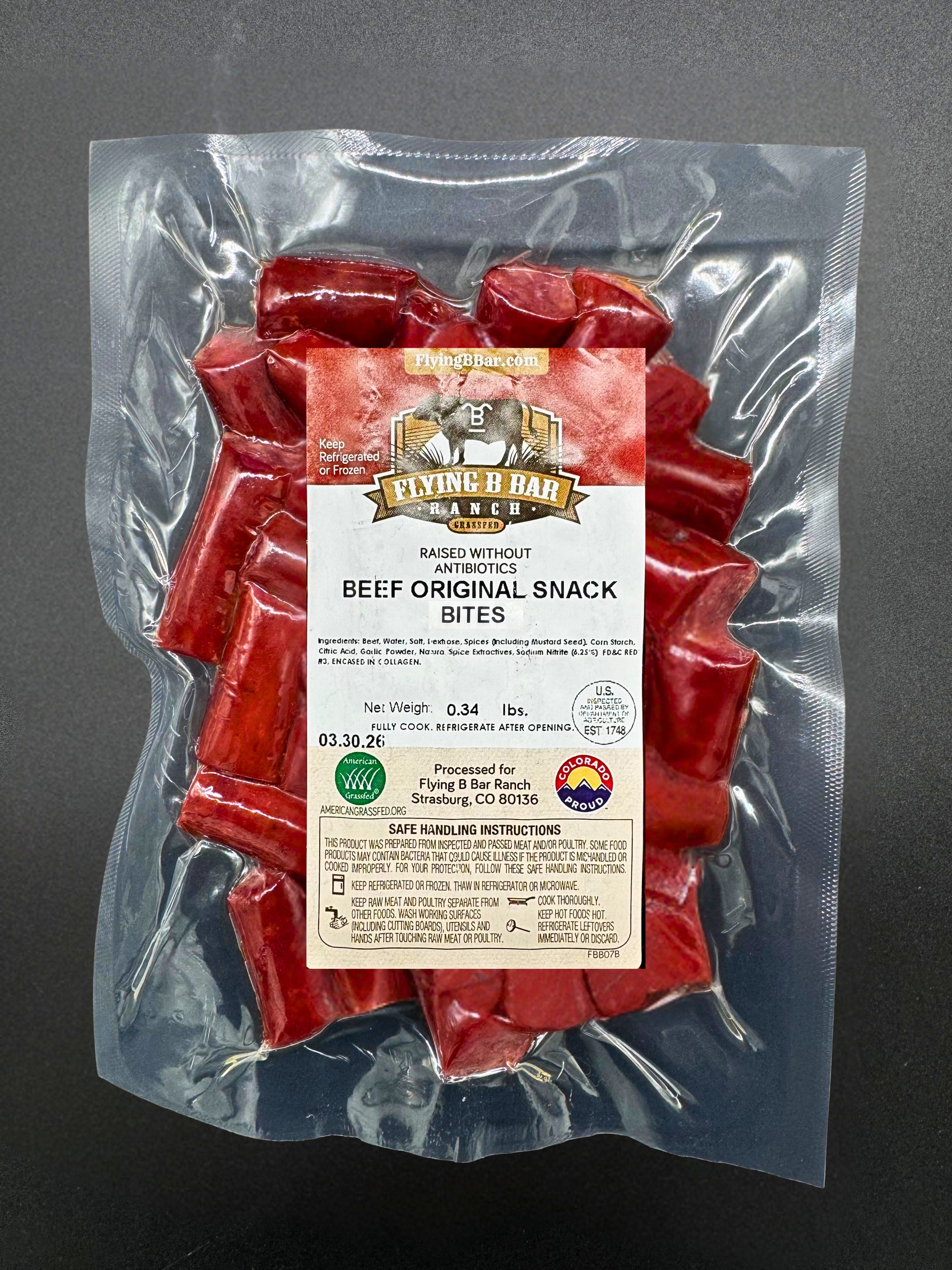 Beef Snack Bites - NEW Product!