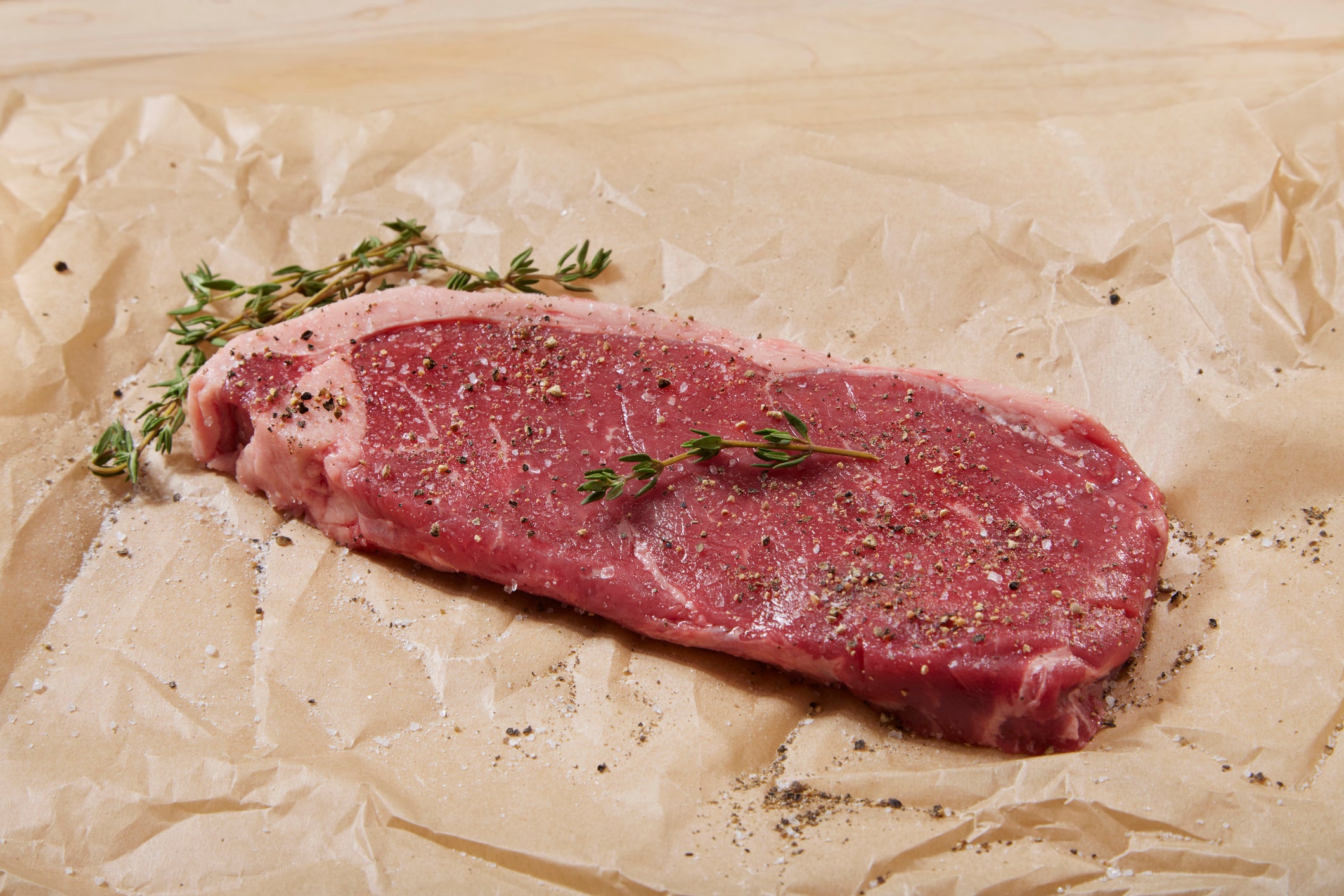 Breakfast New York Strip Steak