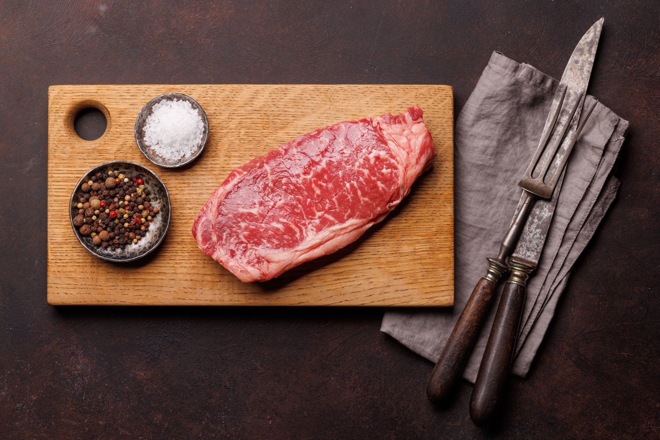 Breakfast New York Strip Steak