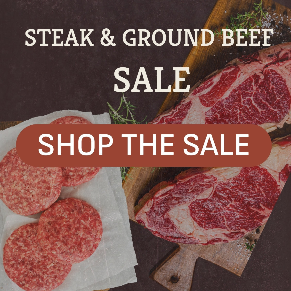 Steak and Ground Beef Sale!