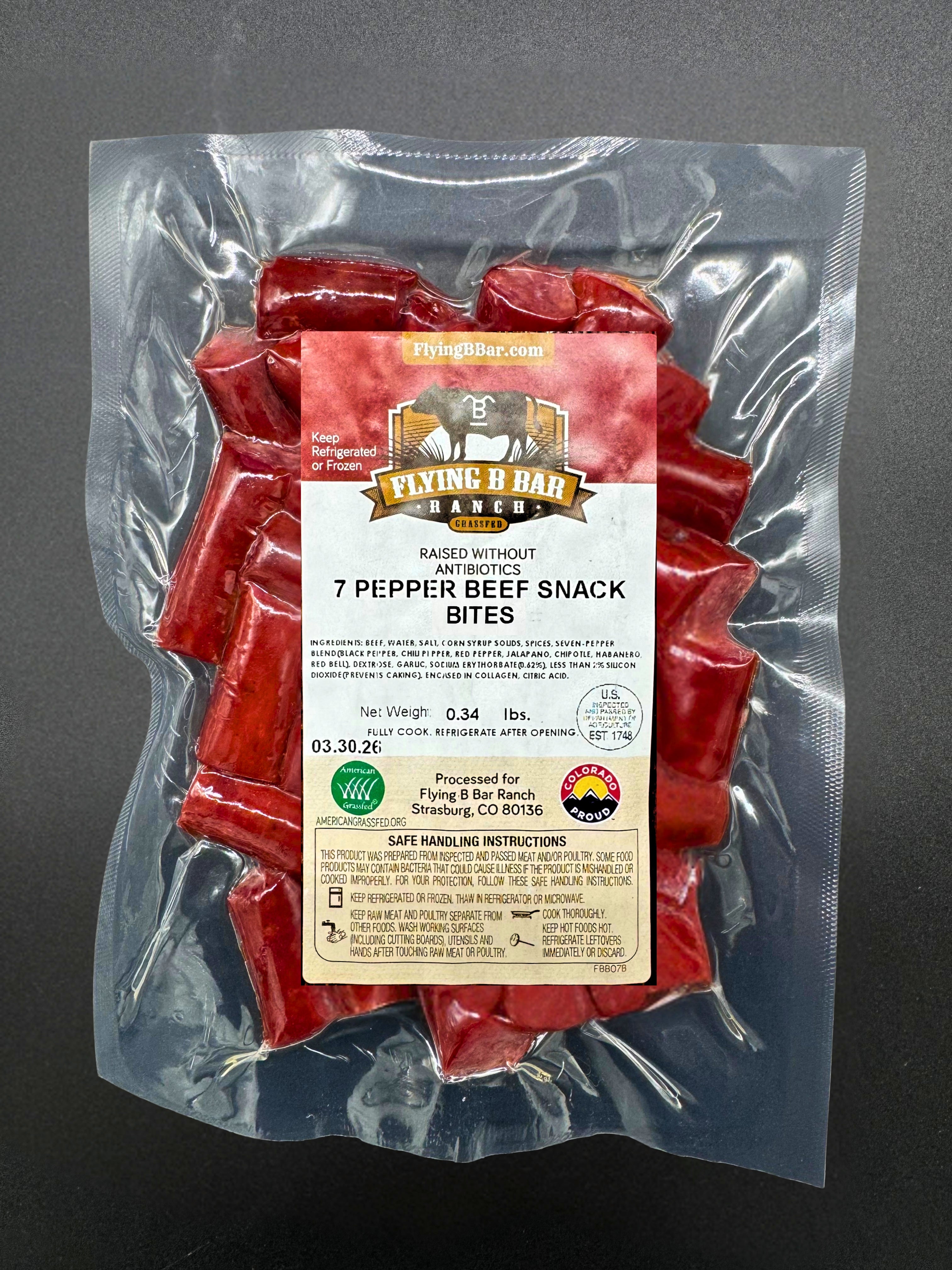 Beef Snack Bites - NEW Product!