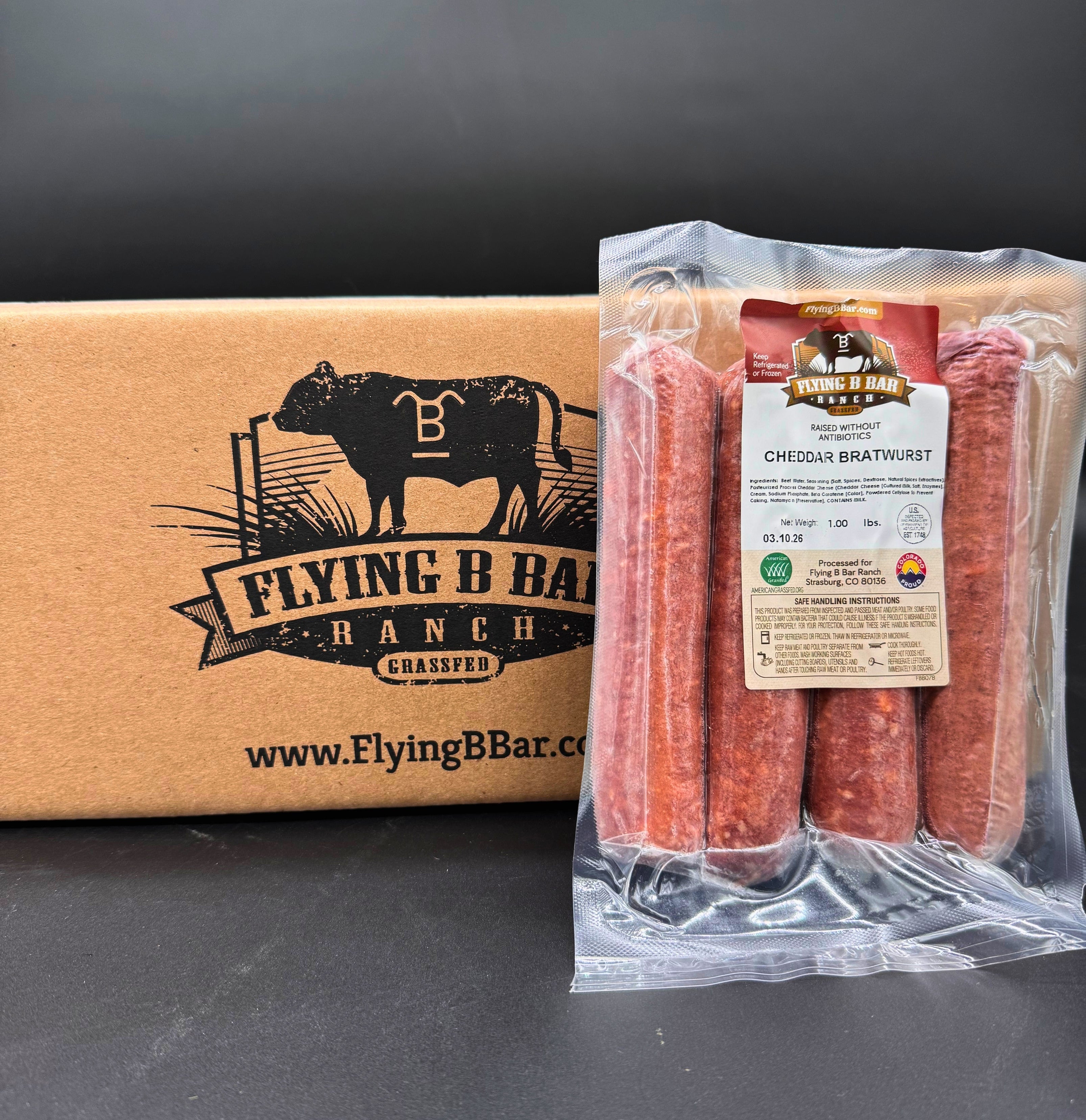 Beef Cheddar Sausages - NEW Product!
