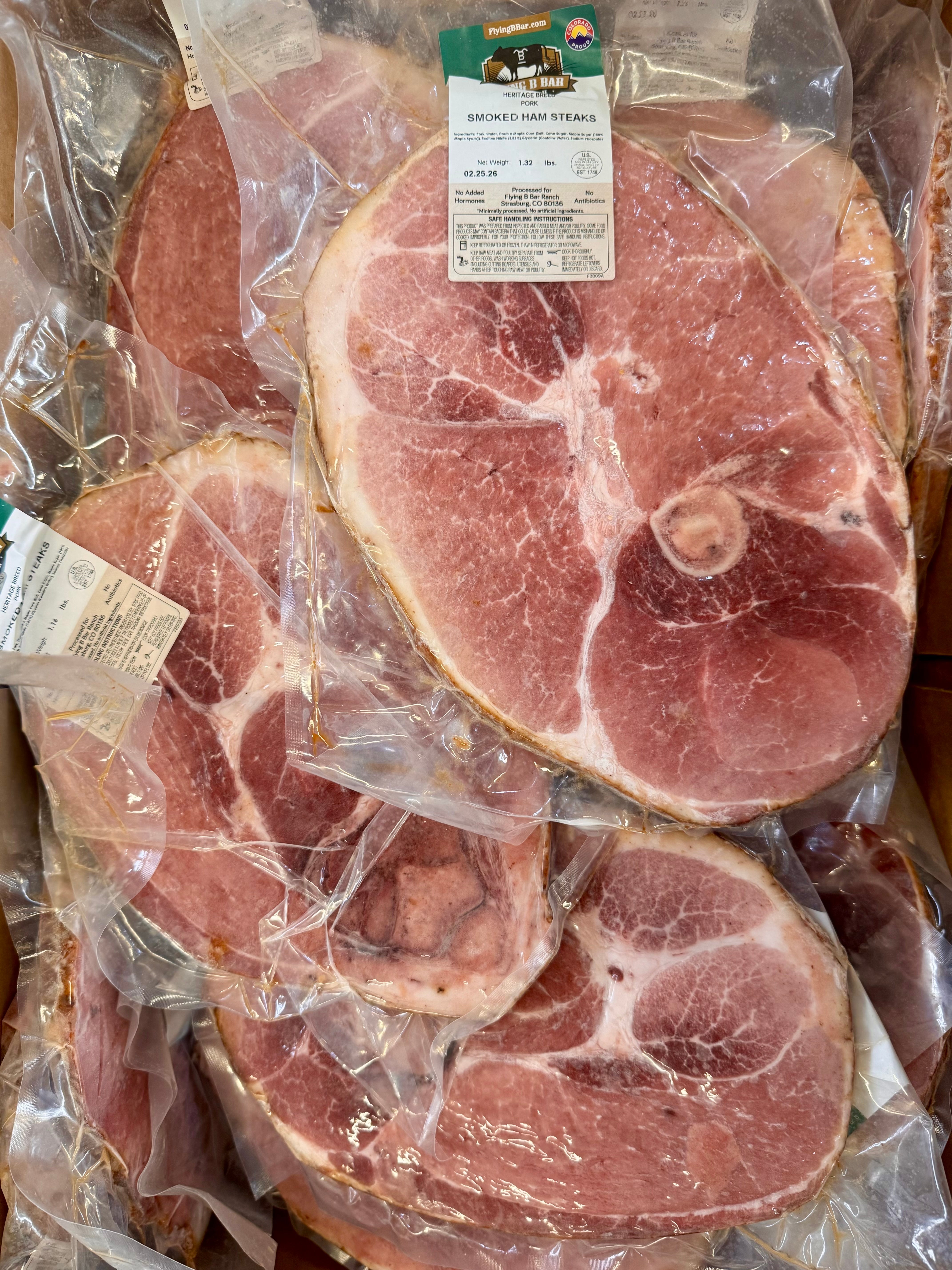 Cured & Smoked Ham Steak
