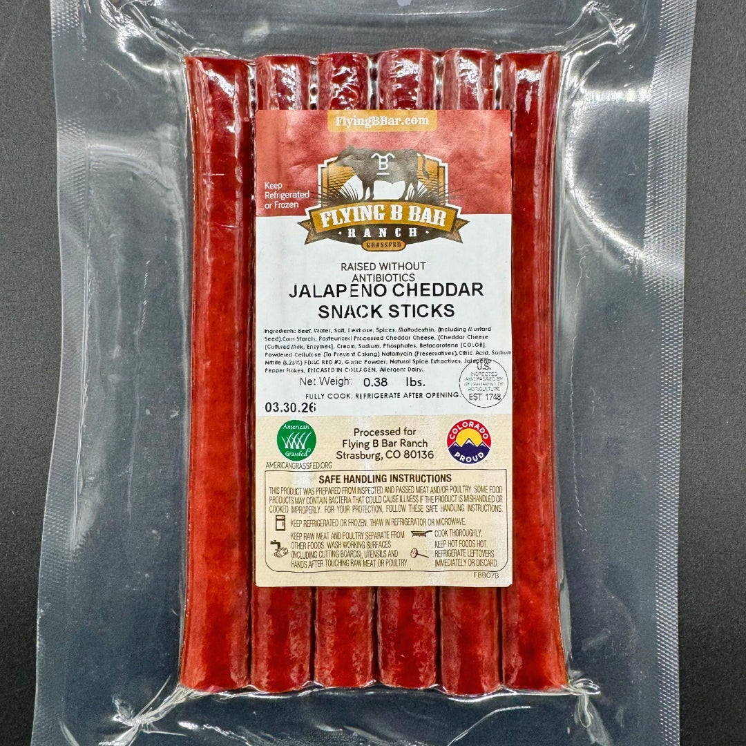 Beef Snack Sticks - NEW Product!