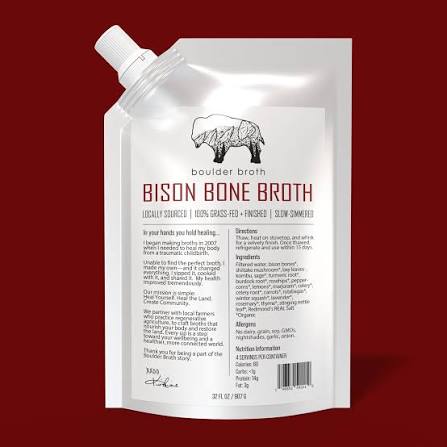 Bison Bone Broth